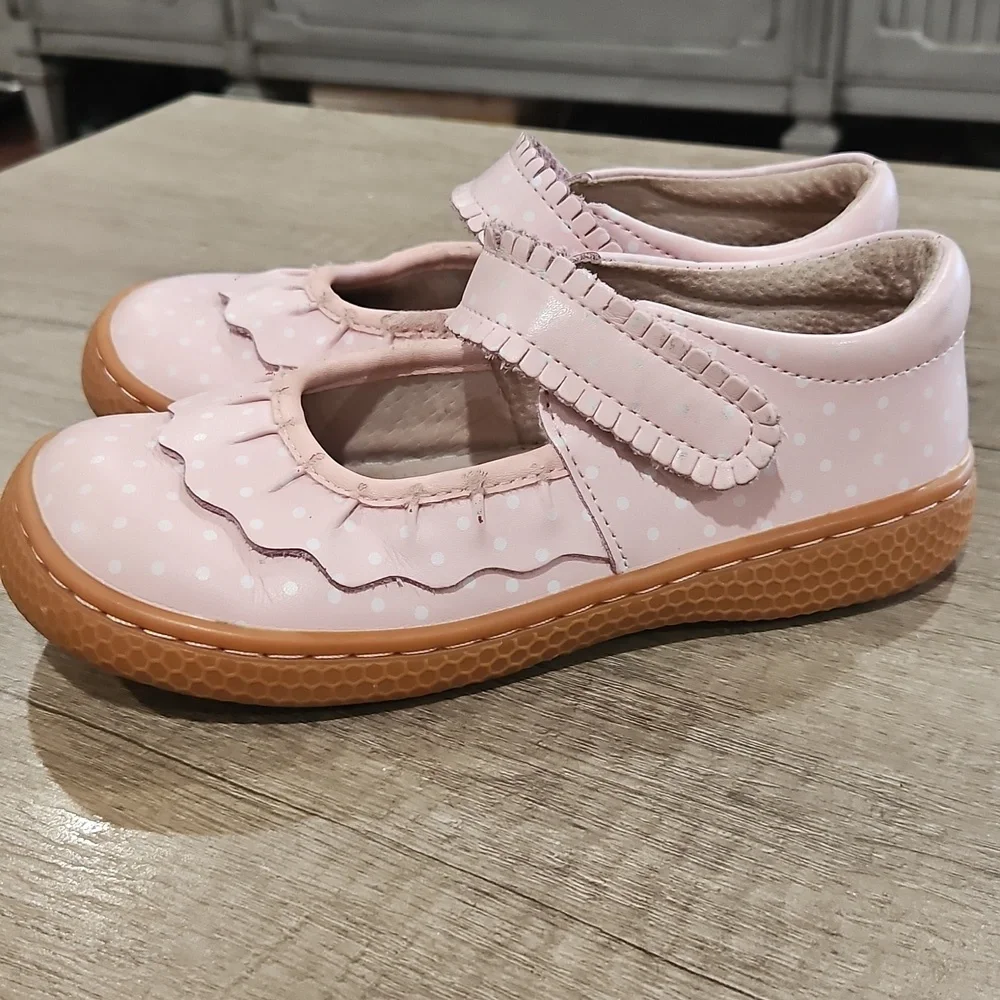 Ruche Mary Jane shoes by the brand Livie & Luca size kid's 12